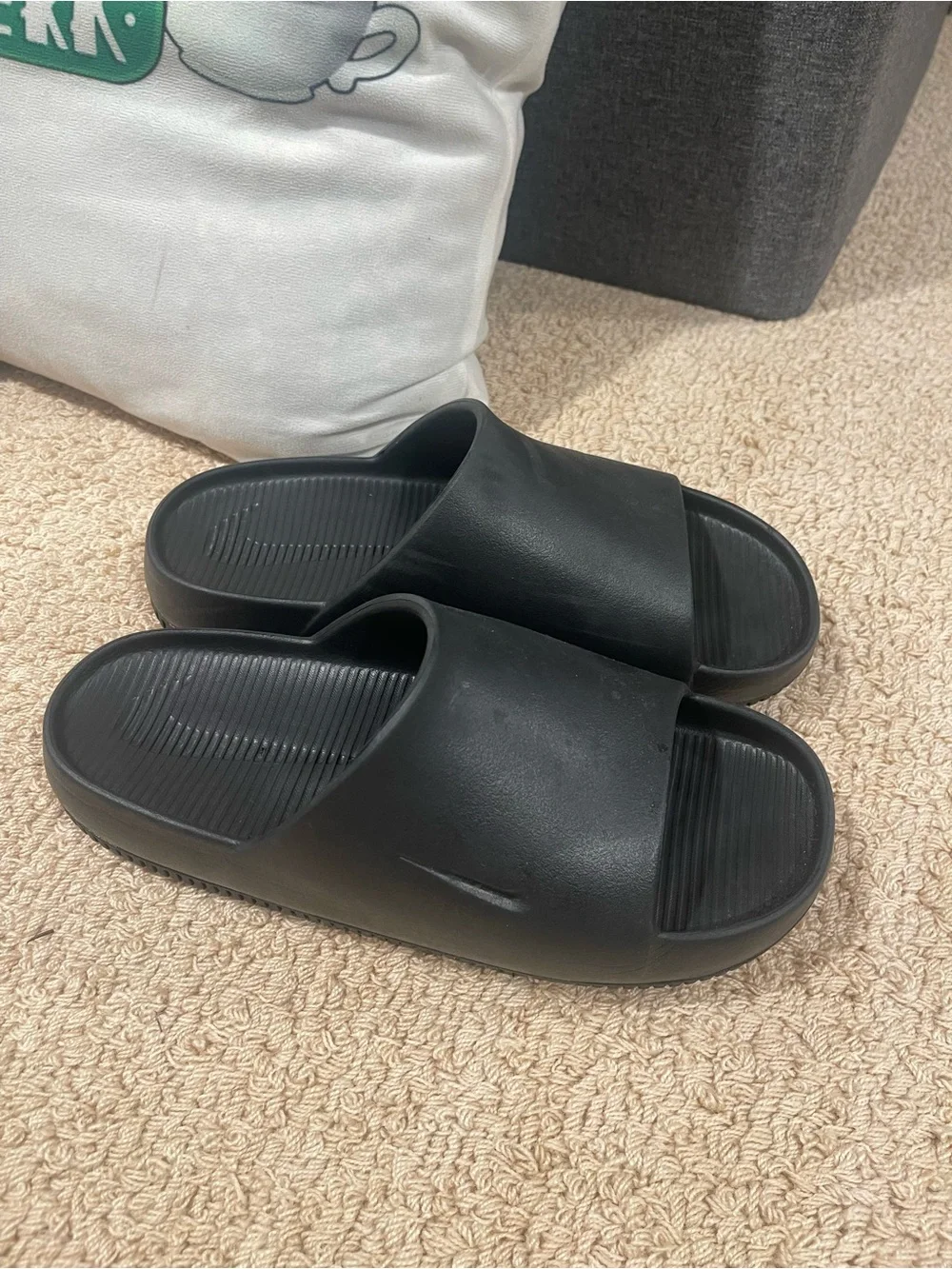 Nike Black Slide Sandals